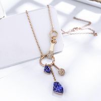 New Classical Style Jewelry Beautiful Crystal Necklace Bridal Accessories main image 6
