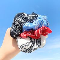 Hair Accessories Female Simple Cashew Flower Large Intestine Hair Ring Does Not Hurt Hair Rope Rope Rope main image 5