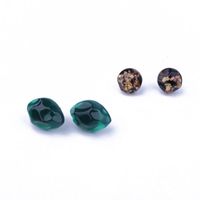 New Jewelry Simple Green Eye Shape Earrings Resin Earrings main image 1