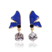 Alloy Diamond Drop Oil Bird Earrings New Jewelry Fashion Ear Accessories main image 5