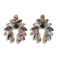 Croix-frontière Européenne Et Américaine De La Mode Nouveau Style Alliage Diamant-intégré Géométrique Boucles D'oreilles Spécial-intérêt Conception Gouttes Pour Les Oreilles Hippie Boucle D'oreille Avec Le Même Genre main image 6