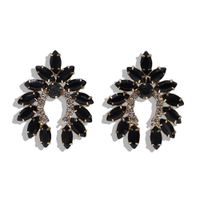 Fashion New Alloy Diamond Geometric Earrings Earrings main image 3