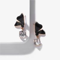 Alloy Diamond Drop Oil Bird Earrings New Jewelry Fashion Ear Accessories sku image 1
