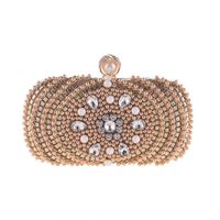 Grenz Überschreitende Versorgung Pearl Dinner Bag Damen Clutch Hard 7666-01 Europäische Und Amerikanische Mode Kleine Quadratische Tasche Schulter Diagonal main image 5