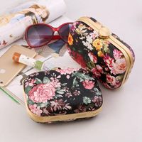 Fashion Party Opponents Take A Leather Printed Evening Bag Women's Hand Bag Hard Shell Bag main image 5