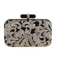 New Fashion Women's Clutch Bag Embroidered Evening Party Bag sku image 1