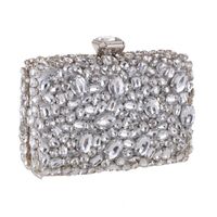 Acrylic Diamond-encrusted Evening Bag With One-handed Banquet Handbag sku image 2