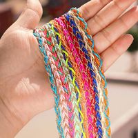 New Cross-border Jewelry Ethnic Style Hand-knitted Twisted Color Rope Rope Bracelet Single Unisex main image 2
