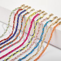 New Cross-border Jewelry Ethnic Style Hand-knitted Twisted Color Rope Rope Bracelet Single Unisex main image 5