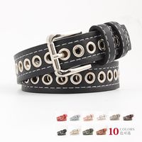 Ladies Belt Air Eye Hollow Fashion Women's Belt Jeans Decorative Belt main image 5