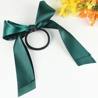 Hot Sale Hair Accessories Hair Band Sweet Oversized Ribbon Bow Hair Band Popular Bow Tie Hair Rope Wholesale main image 1