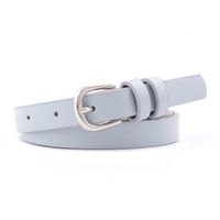 Thin Belt Dress Decoration Small Belt Wild Lady Pin Buckle Belt Belt Wholesale sku image 2
