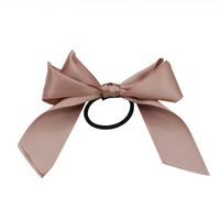 Hot Sale Hair Accessories Hair Band Sweet Oversized Ribbon Bow Hair Band Popular Bow Tie Hair Rope Wholesale sku image 23