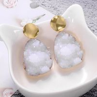 2019 Korean New Style Candy Color Resin Earrings Wholesale main image 6