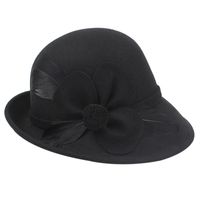 Sombrero De Lana Coreano Para Mujer Con Sombrero De Fieltro main image 6