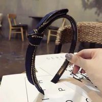 Korean Fashion Hair Hoop Headband With Tooth Bow Delicate Hair Hoop Head Ladies Hair Hoop main image 6