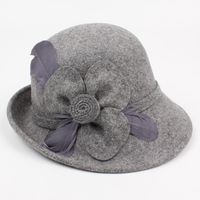Women's Korean Woolen Hat With Felt Hat sku image 2