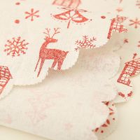 Christmas New Christmas Decoration Supplies Linen Printed Table Flag Table Decoration Decoration Tablecloth Placemat main image 5