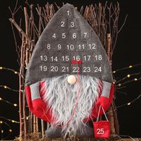 Nuevas Decoraciones Navideñas Calendario De Pared Rudolph Countdown Calendar Calendario De Pared Creativo main image 3