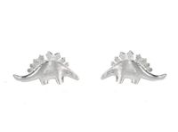 Best Selling Little Dinosaur Earrings Environmental Protection Alloy Plating Gold Silver Rose Earrings sku image 2