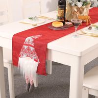 New Christmas Decoration Table Flag Creative Three-dimensional Elderly Table Decoration Tablecloth Placemat sku image 1