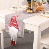New Christmas Decoration Table Flag Creative Three-dimensional Elderly Table Decoration Tablecloth Placemat sku image 2