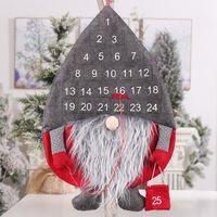 Nuevas Decoraciones Navideñas Calendario De Pared Rudolph Countdown Calendar Calendario De Pared Creativo sku image 2