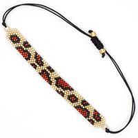 Go2boho Neues Miyuki Reis Perlen Gewebtes Damen Armband Mit Leoparden Muster Mit Natürlichem Muschel Anzug sku image 2