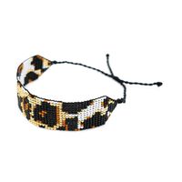 Go2boho Neues Miyuki Reis Perlen Gewebtes Damen Armband Mit Leoparden Muster Mit Natürlichem Muschel Anzug main image 5