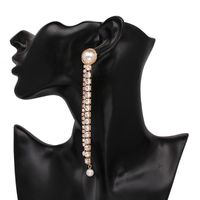 Pearl Tassel Earrings Hot Jewelry Earrings Wholesale main image 5