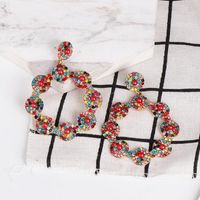 Colored Diamond Earrings Women's Crystal Earrings main image 5