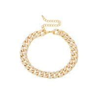 مجوهرات فاسق مايكرو مطعمة المرأة سلسلة كاملة الماس الهيب هوب قلادة main image 6