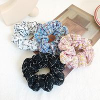 Head Rope For Girls Retro Large Intestine Hair Band Rubber Band Female Tie Hair Rope main image 3
