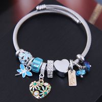 Fashion Metal Wild Simple Love Pendant Multi-element Accessories Bracelet main image 2