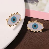 Korean New Alloy Eye Earring Fashion Earring Accessories main image 1