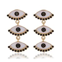 Explosion Style Alloy Oil Drop Earring Trend Earrings Fashion Jewelry Accessories main image 5
