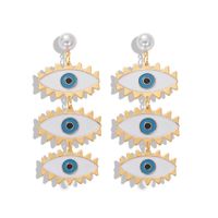 Explosion Style Alloy Oil Drop Earring Trend Earrings Fashion Jewelry Accessories main image 6