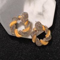Alloy Wild Earrings With Diamonds main image 3