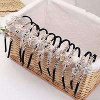 Fashion Headwear Shiny Crown Rhinestone Headband Alloy Full Diamond Hair Hoop Wholesale main image 5