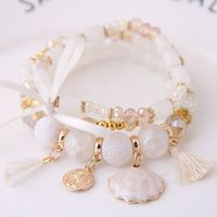 Korean Fashion Sweet Multi-element Pendant Multilayer Crystal Female Bracelet Wholesale sku image 4