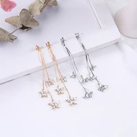 Korean Butterfly Earrings Fashion Niche Flower Earrings Long Earrings Women main image 6