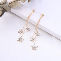 Korean Butterfly Earrings Fashion Niche Flower Earrings Long Earrings Women main image 5