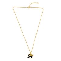 New Accessories Love Animal Elephant Necklace Female Drop Diamond Pendant Wholesale main image 5