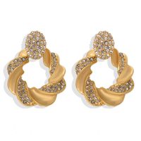Alloy Wild Earrings With Diamonds sku image 3