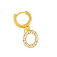 Aretes Para Mujer Alfabeto Con Diamantes sku image 15