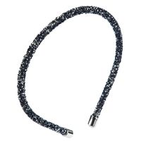 Headband Simple Full Diamond Korean Ultra Flash Narrow Side Korean Imported Hair Hoop sku image 5