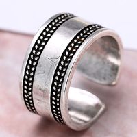 Wholesale Fashion Jewelry Metal Thai Silver Women's Open Ring main image 1