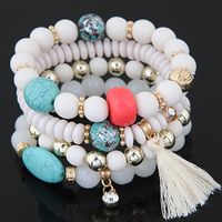 Simple Wild Candy Bead Fringed Temperament Multilayer Bracelet main image 1