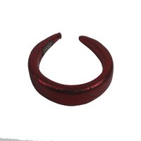 Simple Radium Metal Fabric Sponge Headband Korean main image 6