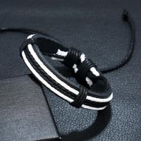 2019 New Vintage Woven Leather Bracelet Simple Bracelet Bracelet Adjustable main image 5